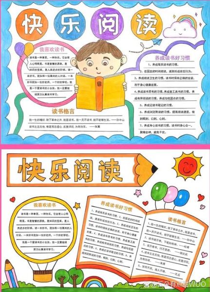 百科读书手抄报模板怎么做_小学生手抄报内容写什么
