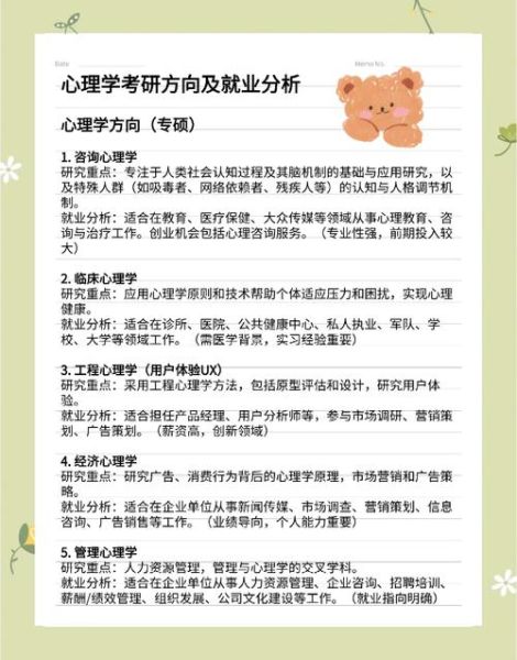 心理学考研就业前景怎么样_心理学硕士就业方向