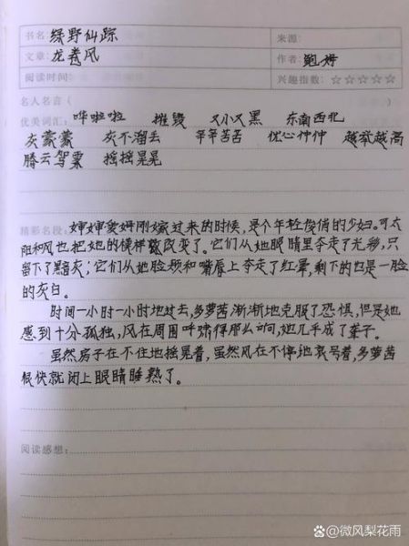 读书笔记怎么写_读书笔记格式有哪些