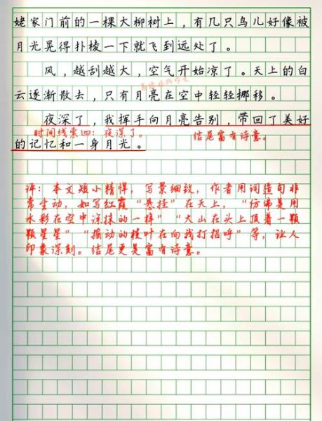 月夜情感表达_如何写出动人文章