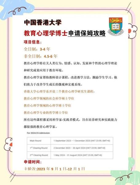 香港大学心理学博士申请条件_如何准备面试