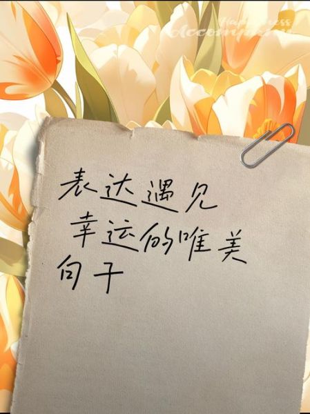 如何表达幸运情感_幸运情感句子怎么写