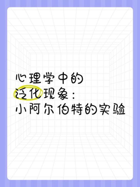 什么是心理学泛化_如何避免过度泛化