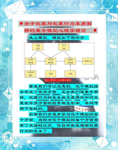 犯罪心理形成原因_犯罪心理如何影响行为