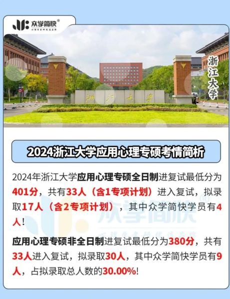 浙江大学心理学考研难度_如何备考
