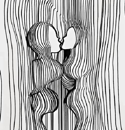 手绘表达情感_如何让线条会说话