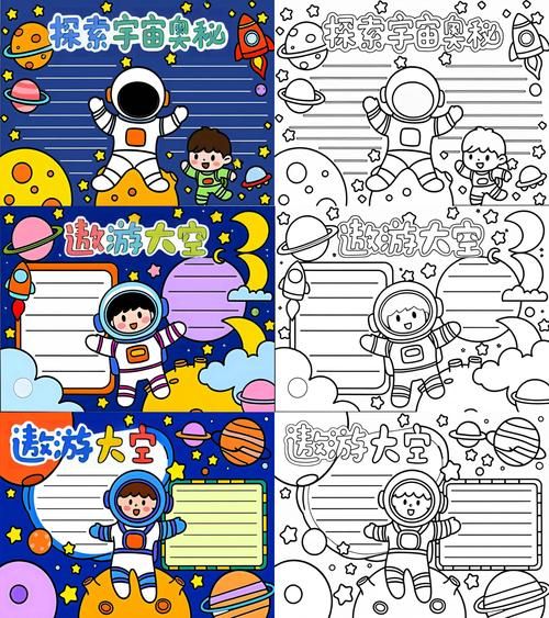 太空百科全书适合几岁孩子_读书手抄报怎么做