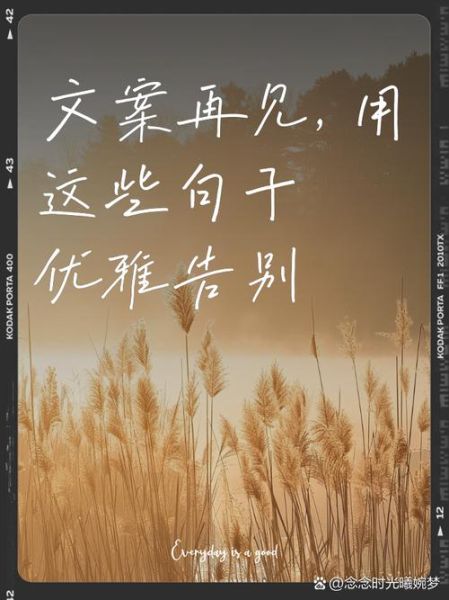 如何优雅地说再见_再见时该说什么