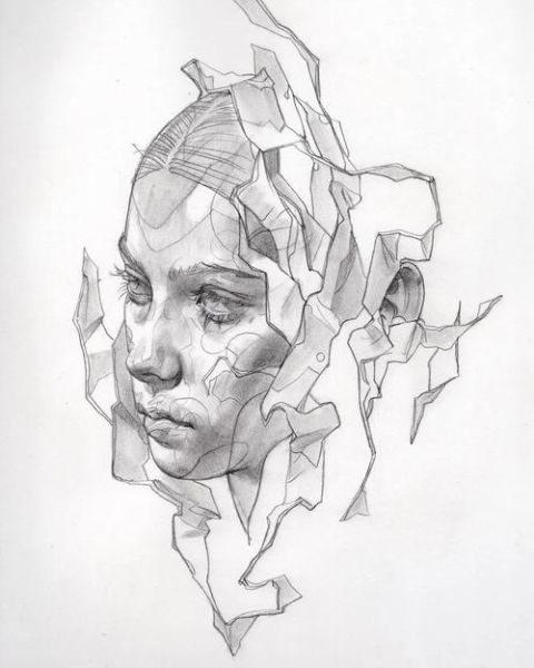 如何用线条表达情感_线条情绪怎么画