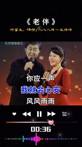 老伴这首歌表达了什么情感_老伴歌词背后的深意