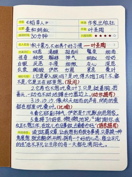 如何高效做读书笔记_读书笔记有哪些实用方法