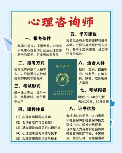心理学证书怎么考_报考条件与流程