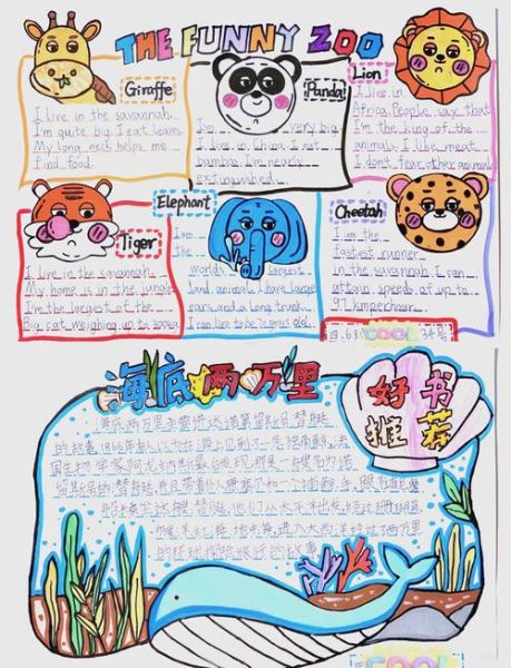 动物大百科手抄报怎么做_动物手抄报内容写什么