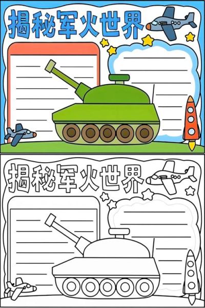 世界兵器百科读书小报怎么写_兵器知识手抄报内容有哪些