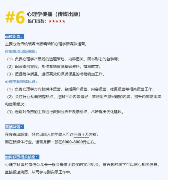 应用心理学就业前景怎么样_应用心理学就业方向有哪些