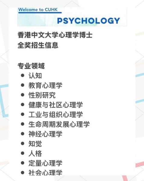 心理学博士招生简章_申请条件与流程