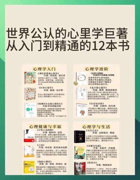 心理学书籍必读_如何选书不踩坑