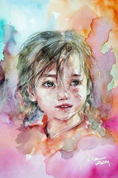 水彩画如何表达情感_水彩作品情感表达技巧