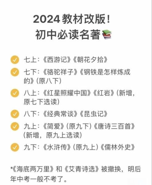 初中生必读名著有哪些_如何高效阅读