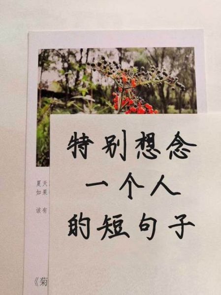 想念一个人怎么办_如何表达想念的话