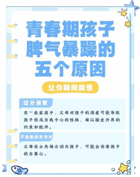 青春期孩子情绪暴躁怎么办_青春期心理特点有哪些