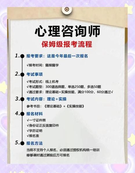 二级心理咨询师怎么考_报考流程详解