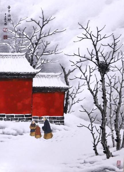 水墨雪情感表达_如何用画面传递思念