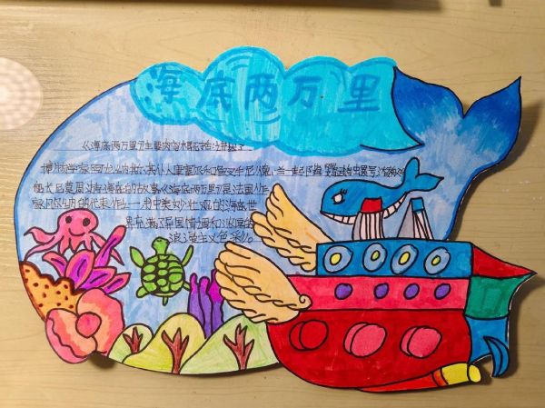 海洋小百科读书卡怎么做_适合小学生吗